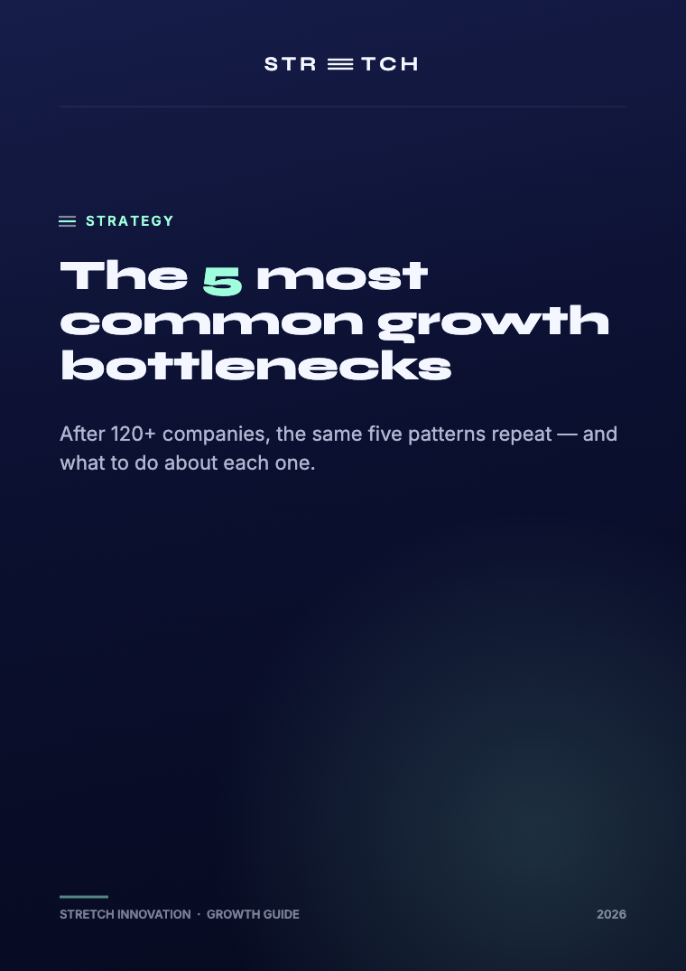 The 5 most common growth bottlenecks in Belgian scale-ups guide cover