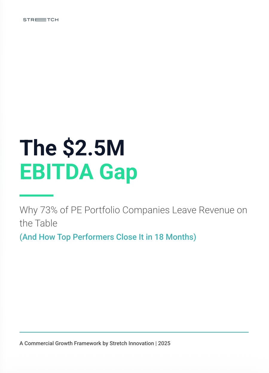 The $2.5M EBITDA gap in PE portfolios guide cover